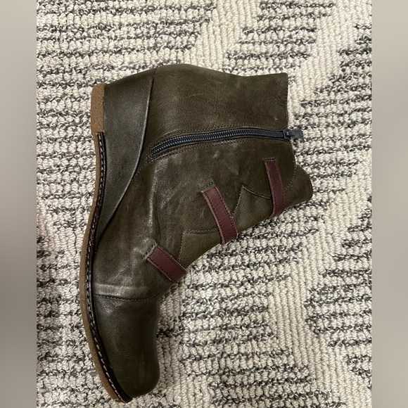 NWOT Eric Michael Lena leather Mystical Fairy core Boho booties - Picture 4 of 16